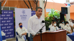 Juan Sebastián Chamorro fue director de la Cuenta Reto del Milenio en Nicaragua. Foto Houston Castillo, VOA.