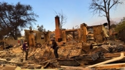 Rumah warga Indonesia, Endah Redjeki, hangus akibat kebakaran hutan di Los Angeles (dok: Endah Redjeki)