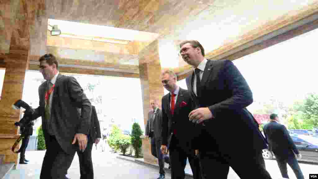 Inauguration of the president Stevo Pendarovski, Aleksandar Vucic