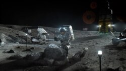 미 항공우주국(NASA)이 지난 4월 공개한 '아르테미스' 달 탐사 계획 상상도. NASA는 1972년 이후 처음으로 2024년 달에 우주인을 보낼 계획이다.