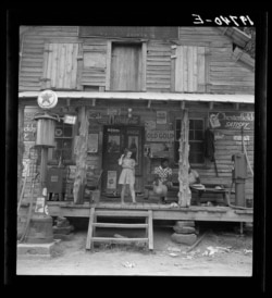A country store in Person County, North Carolina, 1939.