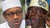 Buhari da Tinubu, manya a Jam'iyyar APC. 