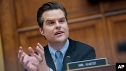 Mantan Calon Jaksa Agung Amerika, Matt Gaetz 