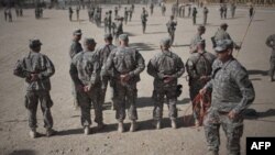 Американские военные в провинции Кандагар в Афганистане