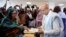 Mohamed Cheikh El-Ghazouani vote à Nouakchott en Mauritanie le 22 juin 2019.