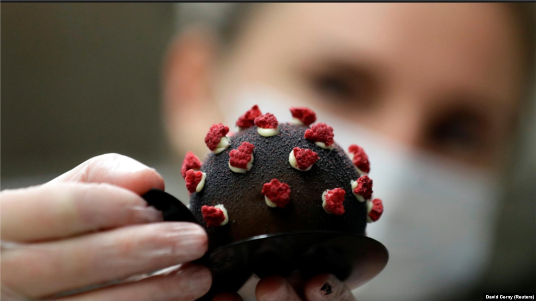 Coronavirus-Shaped Cake