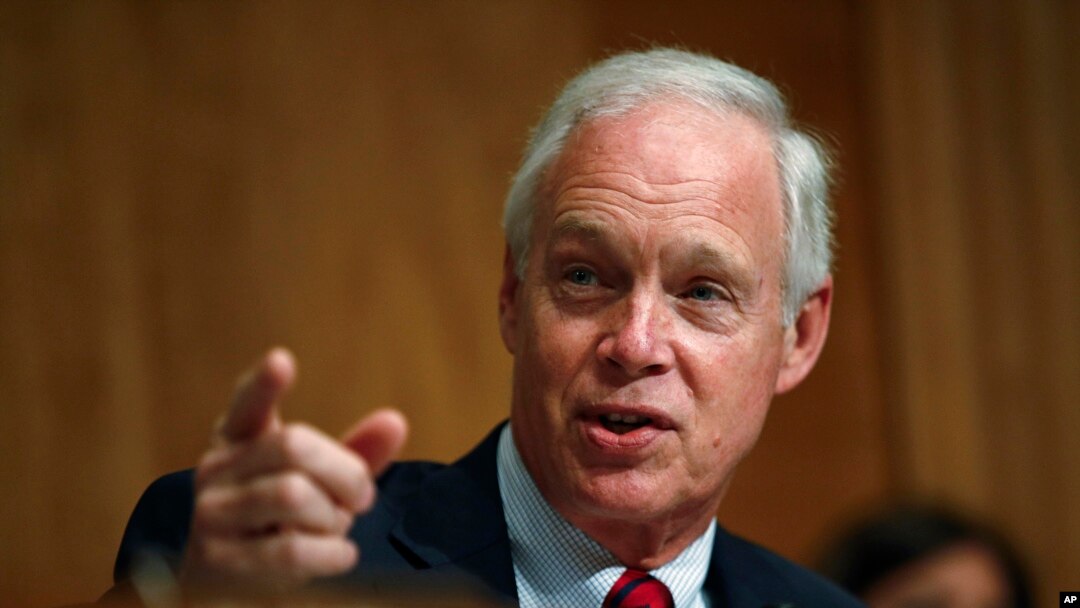 Sen. Ron Johnson, R-Wis., chairman of the Senate Committee on Homeland Security and Governmental Affairs, speaks during a hearing, June 26, 2019, on Capitol Hill in Washington.