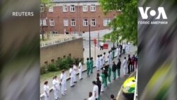 Бельгійські медпрацівники влаштували мовчазний протест під час неофіційного візиту прем'єр-міністерки до лікарні. Відео