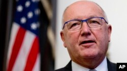 Pete Hoekstra, nouvel ambassadeur des États-Unis aux Pays-Bas, à La Haye, Pays-Bas, le 10 janvier 2018.