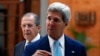 Russia's Foreign Minister Sergey Lavrov (L) and U.S. Secretary of State John Kerry attend a bilateral meeting on the sidelines of the Asia-Pacific Economic Cooperation (APEC) Summit in Nusa Dua on the Indonesian resort island of Bali, Oct. 7, 2013. 