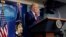 Tổng thống Donald Trump họp báo tại Tòa Bạch Ốc ngày 16/9/2020.