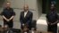 Former Liberian President Charles Taylor listens to the judge at the opening of the sentencing judgement hearing at the court in Leidschendam, near The Hague, May 30, 2012. 
