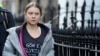 La activista climática Greta Thunberg sale del Tribunal de Magistrados de Westminster, en Londres, el jueves 1 de febrero de 2024