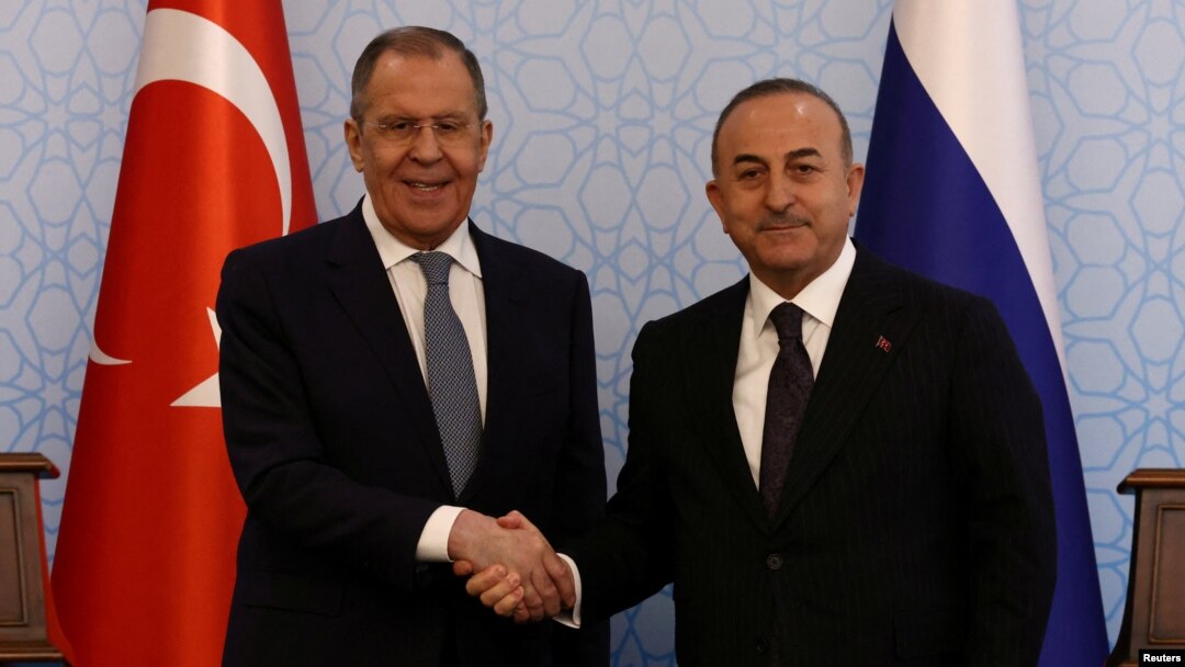 Rusya Dışişleri Bakanı Sergey Lavrov- Türkiye Dışişleri Bakanı Mevlüt Çavuşoğlu