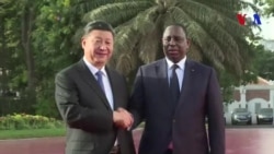 Le président chinois Xi Jinping au Sénégal