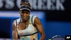 Petenis putri peringkat ke-23, Venus Williams, mengalami cedera pada pinggangnya sejak Australia Terbuka (foto: Dok).