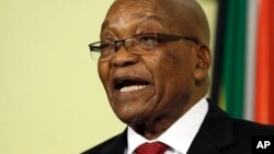 Tsohon shugaban Afirka ta Kudu, Jacob Zuma