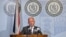 Britain's Foreign Secretary William Hague speaks during a news conference in Islamabad, Pakistan, June 12, 2012.