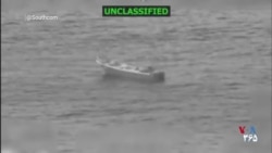 ویدیوی حمله روز جمعه آمریکا به قایق حامل قاچاقچیان مواد مخدر
