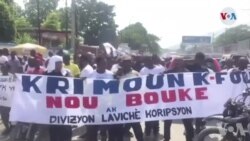 Ayiti: Sitwayen nan Sid Kapital la, Manifeste Kont Ensekirite ak Lavi Chè