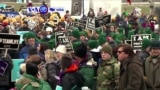 VOA60 America- Thousands traveled to Washington, DC for the annual March for Life