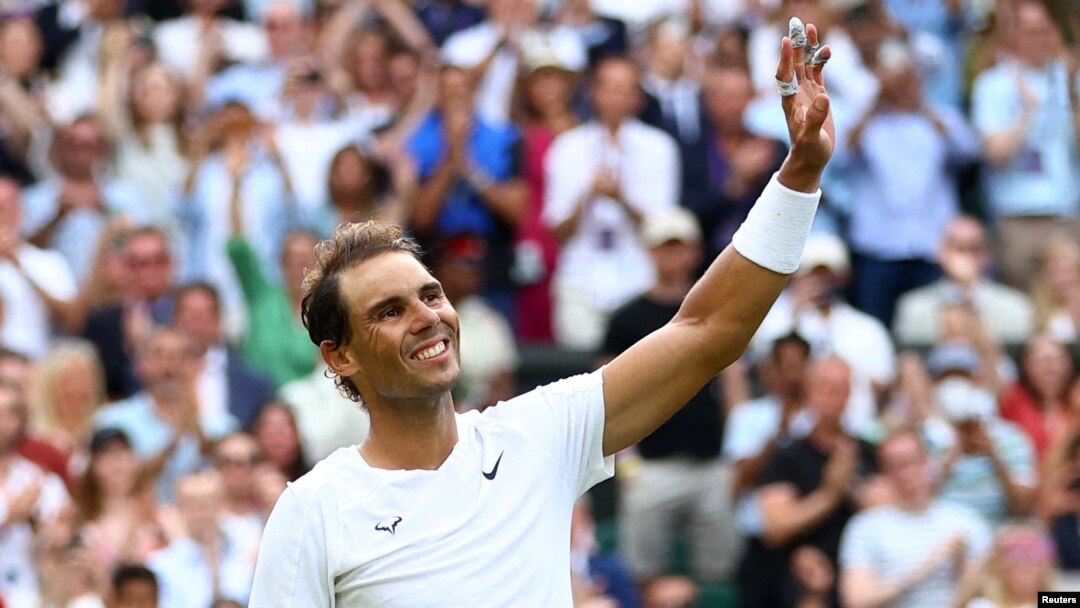 Tay vợt Tây Ban Nha Rafael Nadal.
