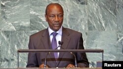 Presiden Guinea Alpha Conde berjanji untuk melanjutkan perang melawan korupsi, pasca terbunuhnya kepala keuangan negara itu (Foto: dok).