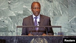 Guinea's President Alpha Conde. (file)