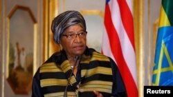 Uwahoze ari Perezida wa Liberiya Ellen Johnson Sirleaf 