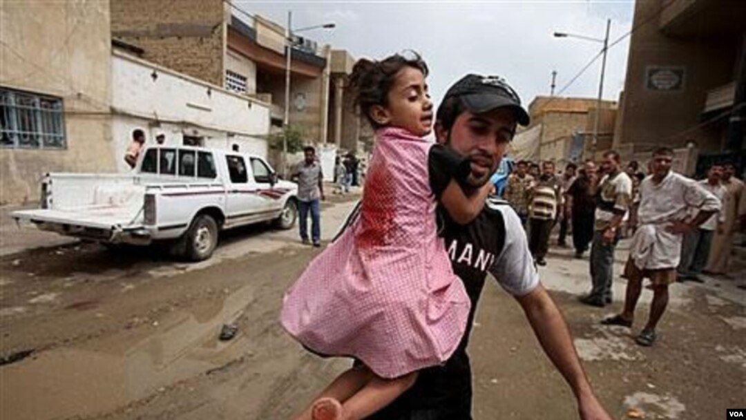1,8 juta warga Irak harus mengungsi untuk menghindari kekerasan.