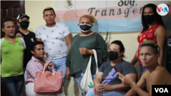 Colectivo de transexuales en Nicaragua. Foto Houston Castillo, VOA.