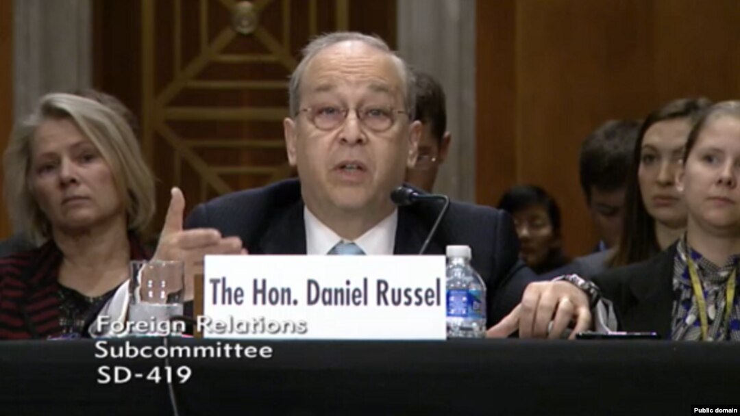 FILE - Assistant Secretary of State Daniel Russel.