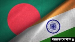 বাংলাদেশ ও ভারতের পতাকা। (ছবি- অ্যাডোবে স্টক) 