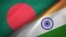 বাংলাদেশ ও ভারতের পতাকা। (ছবি- অ্যাডোবে স্টক) 
