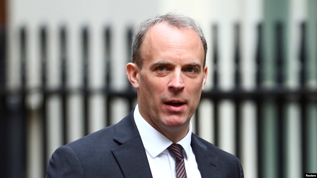 Dominic Raab, Umushikiranganji ajejwe imigenderanire y'Ubwongereza n'amakungu 