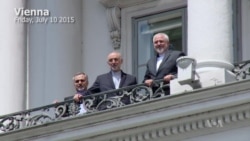 Iranian Foreign Minister Mohammad Javad Zarif Talks to Reporters
