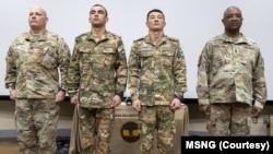 FILE - Mississippi National Guard Best Warrior Competition with participants from Uzbekistan, March 27, 2023. (MSNG)