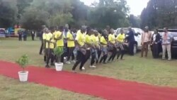 Zimbabwean Music Ensemble Entertains Crowd at First Lady Mnangagwa's Charity Event