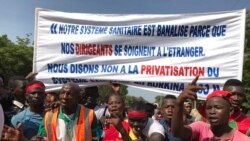 Plusieurs milliers de personnes manifestent à Bobo Dioulasso