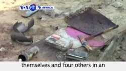 VOA60 Africa - Three suicide bombers kill four in Nigeria