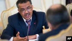 Tedros Adhanom, le ministre éthiopien des Affaires étrangères, candidat pour prendre la tête de l'OMS.