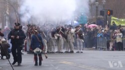 美国人纪念乔治·华盛顿诞辰