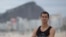Event promoter Peter Rooker poses for a portrait at Copacabana beach in Rio de Janeiro, Brazil, Oct. 16. 2018. In the lead up to Brazil’s elections, Rooker struggled to find a presidential candidate he believed in, but he was sure of one thing though: he would not vote for far-right congressman Jair Bolsonaro or Fernando Haddad of the scandal-tainted Workers’ Party. But it was precisely these two candidates who emerged from an inconclusive first round of voting and will meet Oct. 28 in a presidential runoff. 