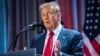 ARCHIVO - El presidente electo Donald Trump habla durante una reunión con la conferencia republicana de la Cámara de Representantes, el 13 de noviembre de 2024, en Washington. (Allison Robbert/Pool vía AP)