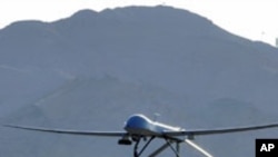 An MQ-1 Predator unmanned aerial vehicle takes off from Creech Air Force Base, Nev., for a training sortie over the Nevada desert, USA (file photo)