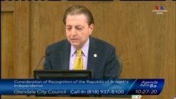 Հայաշատ Գլենդել քաղաքի քաղաքային խորհուրդը ճանաչել է Լեռնային Ղարաբաղի անկախությունը