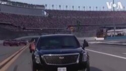 NASCAR Daytona 500 ավտոմրցաշարի բացման օրը Դոնալդ Թրամփը ցուցադրել է նախագահական "The Beast" կոչվող զրահապատ ավտոմեքենան