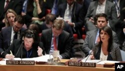 Nikki Haley aserukira Amerika muri ONU kumwe na bagenzi