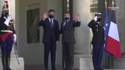 Ֆրանսիայի նախագահը հանդիպում է ունեցել Իրաքի Քրդստանի նախագահի հետ