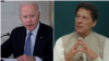 Presiden Amerika Serikat Joe Biden (kiri) dan Perdana Menteri Pakistan Imran Khan. (Foto: Reuters)